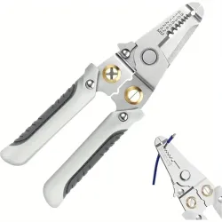 8 in 1 Wire Crimping Tool Heavy Duty Cable Cutter & Wire Stripper,