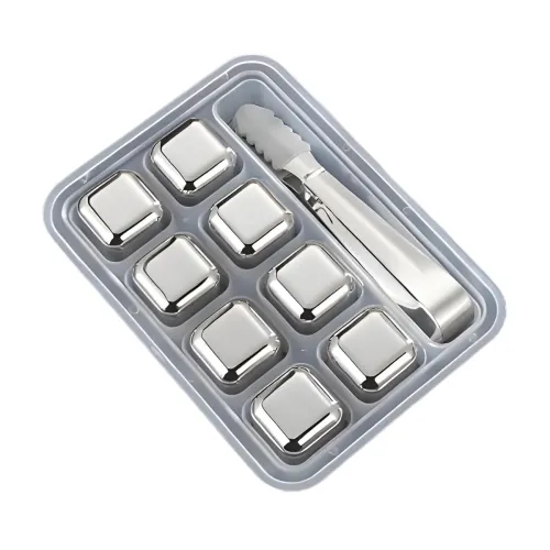 Image of 8-Pack Stainless Steel Whiskey Stones 