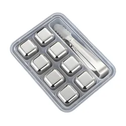 8-Pack Stainless Steel Whiskey Stones