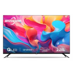 80 cm (32 inches) Glow Series HD Ready Smart QLED Android TV BAZ32S (Black)