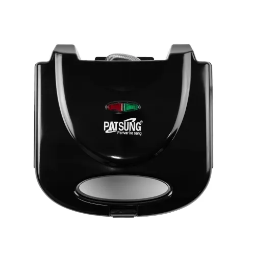 Image of 800W Non-Stick Sandwich Grill Maker With Indicator Lights