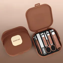 8-in-1 Stainless Steel Personal Grooming Kit for Nail Care and Maintenance