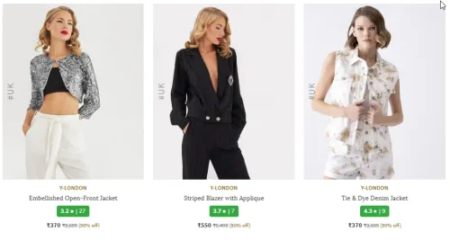 Image of 90% Discount | Y-LONDON (UK) Women's Clothing