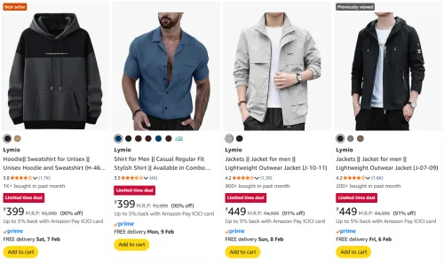Image of 90% OFF | Men's Jackets & Hoodie 