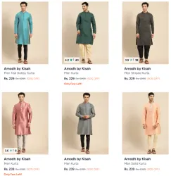 90% OFF | Mens Kurtas @ Starting ₹229
