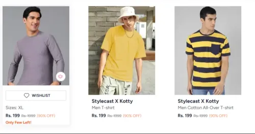 Image of 90% off on T-Shirts For Men & Women