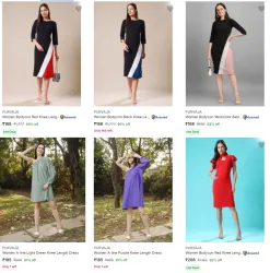 90% OFF | Womens Dresses @ Starting ₹168
