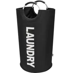 90 L Large Laundry Basket for Clothes with Padded Carry Handles