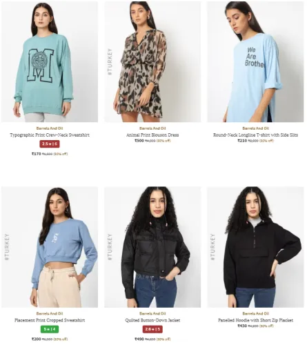 Image of 90% Discount | Barrels And Oil (Turkey) Women's Clothing 