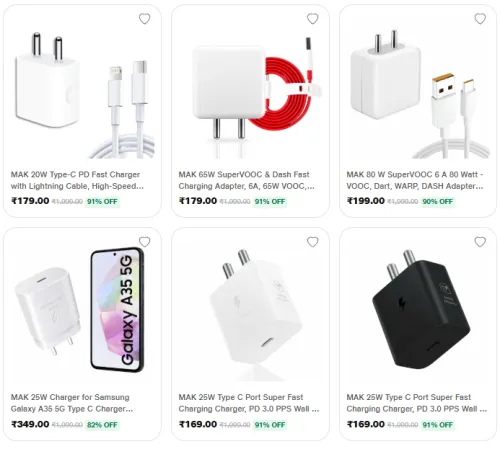 Image of Fast | 91% Discount on MAK Mobile & Tablet Accessories 