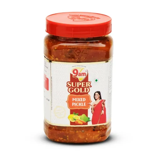 Image of 9AM Super Gold mixed pickle 900g
