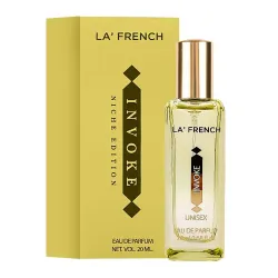 La French Invoke Unisex Intense Eau de Parfum (20ml) – Long Lasting Luxury Fragrance