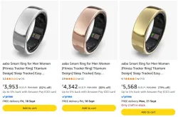aabo Smart Ring upto 82% Discount