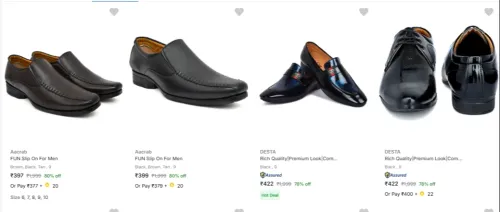 Image of Aacrab Men's Shoes upto 78% discount 