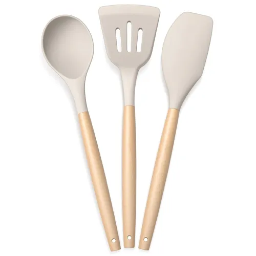 Image of AADHIK Silicone Spatula Set of 3