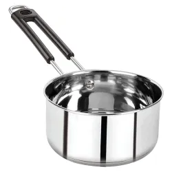 AADHIK Stainless Steel Sauce Pan, Tea Pan, Milk Pan