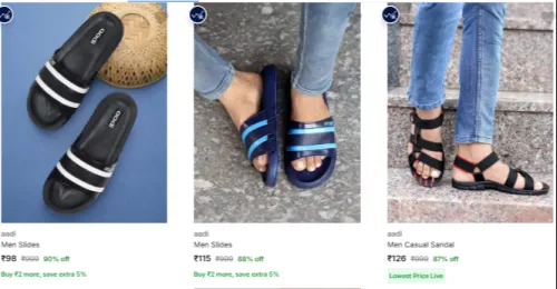 Image of Aadi at minimum 72% Discount