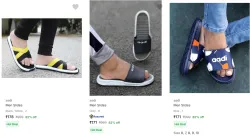 Aadi Men’s Slippers & Flip Flops upto 82% Discount