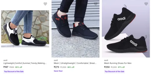 Image of Aadi Men’s Sports Shoes upto 87% Discount | Starting at ₹197