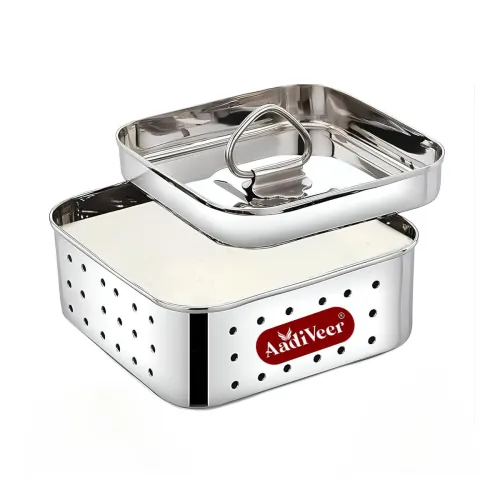 Image of Aadiveer Stainless Steel Paneer/Tofu Maker, 550ml