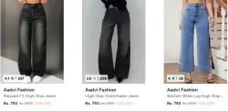  Aadvi Fashion Women Jeans at 70% Off