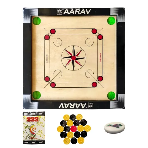 Image of Aarav 20-inch Kids Carrom Board