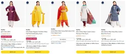 Aarika Kurtas & Kurtis at minimum 70% Discount