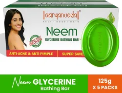 Aaryanveda Neem Glycerine Soap (5x125g)