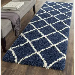 Aawasrug Modern Fluffy Silky Micro Fiber Polyster Carpet