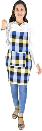 Image of AAZEEM Cotton Home Use Apron (Multicolor, Single Piece)