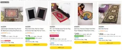 AAZEEM Lightweight Washable Rug Runner Starting @ ₹159