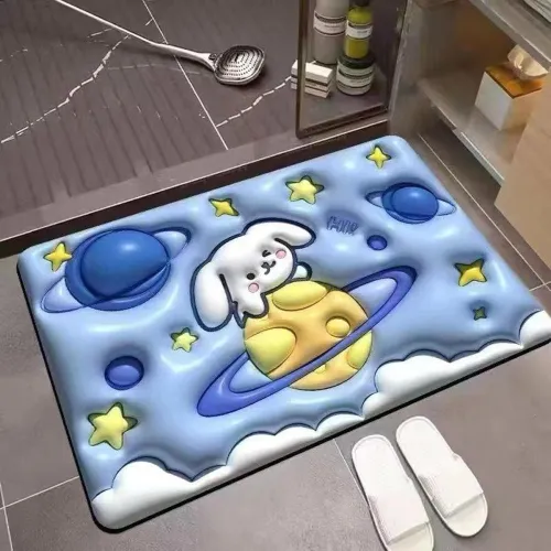 Image of AAZEEM Rubber Anti Slip 5D Water Soaking Floor Mat