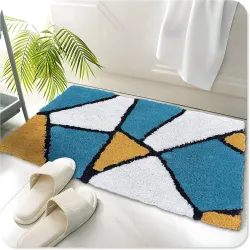 AAZEEM Absorbent Door Mat for Indoor Entrance 16x24 Inch Non Slip Mat for Front Door Entryway,Soft Cotton Home. Hotel Ba