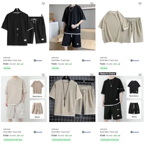 Image of Abdani Men's Tracksuits @ Starting ₹345