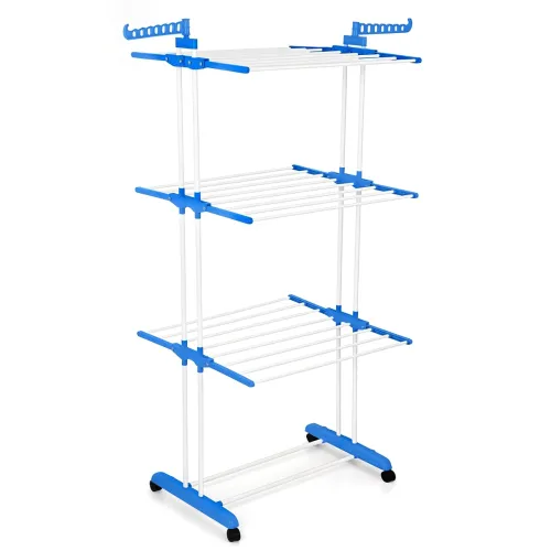 Image of ABOUT SPACE 6 ft Clothes Drying Stand - 3 Layer 