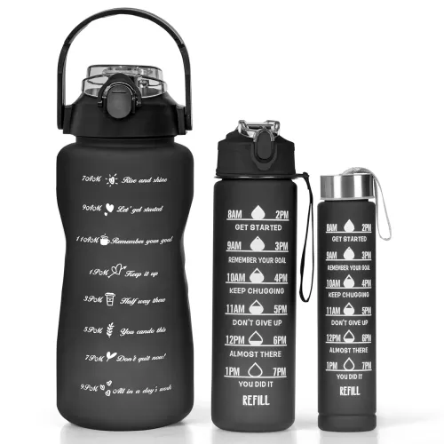Image of ABOUT SPACE Plastic Water Bottle -3Pcs