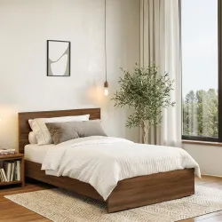ABOUT SPACE Single Bed Without Storage (80 x 38 inches) 