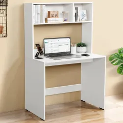 ABOUT SPACE Study Table with Hutch - Computer Table with Storage for PC, Laptop & Writing, Gaming, Drawing DIY Engineere