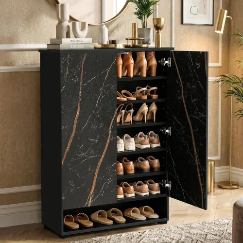 Image of ABOUT SPACE Shoe Cabinet - 7 Tier Shoe Rack