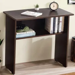 About Space Study Table for Students with UnderDesk Storage Shelf - Office Table for Desktop, PC, Laptop, Drawing, Compu