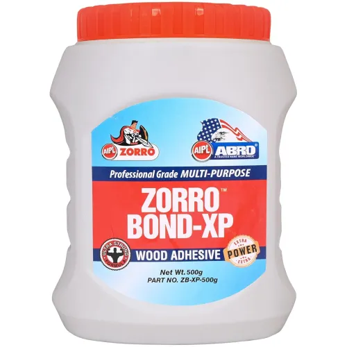 Image of ABRO ZORRO BOND-XP Wood Glue (500g) with Extreme High Bond Strength for Woodwork