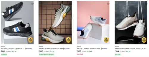 Image of Abros Men's Shoes upto 85% discount 