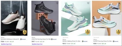 Image of Abros Men's sneakers up to 75% Discount