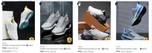 Image of Abros Men’s Sports Shoes at minimum 70% Discount