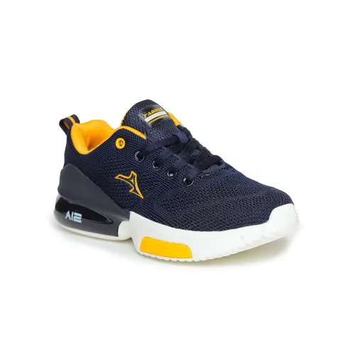 Image of ABROS Mens Ai 2Spl-N ASSG1015AN Sports Shoes Navy 