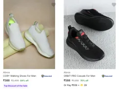 Abros Men’s Sports Shoes upto 80% Discount