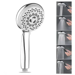 ABS 5-Mode Multi-Function Hand Shower