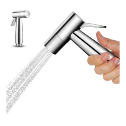 ABS Material Health Faucet Gun Premium Jet Spray with Chrome Finish