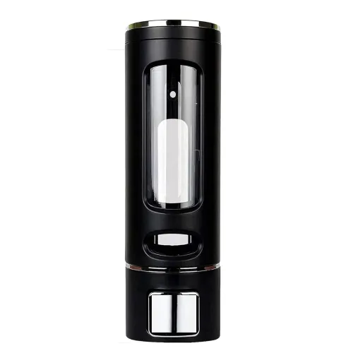 Image of ABS Plastic Wall Mounted Liquid Soap Dispenser 400ml | Shampoo Conditioner Handwash Lotion Gel Dispenser for Bathroom & 