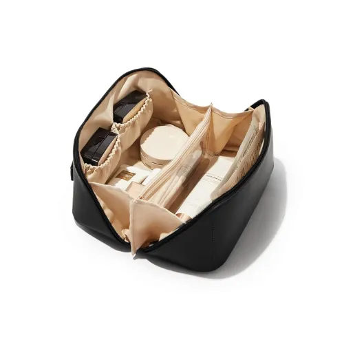 Image of ABTRIX WITH AB Leather Travel Makeup Bag